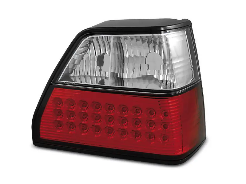 Baklykter LED Volkswagen GOLF 2 1983-1991 RED WHITE – bilde 3
