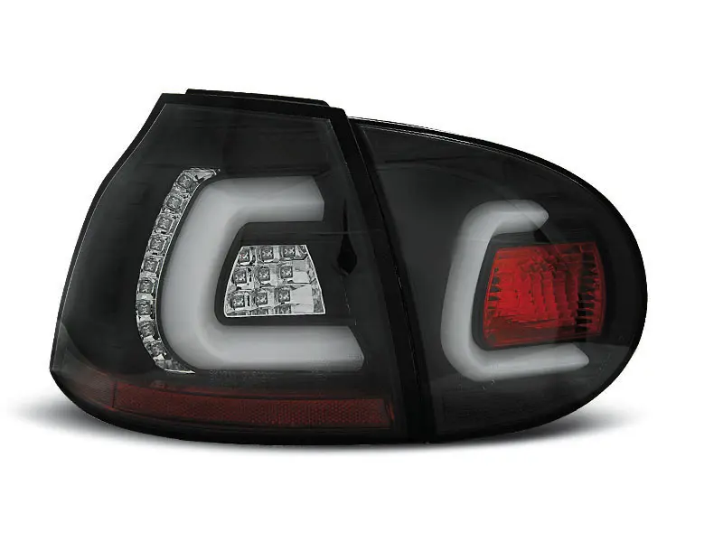 Baklykter LED Volkswagen GOLF 2003-2009 BLACK  – bilde 3