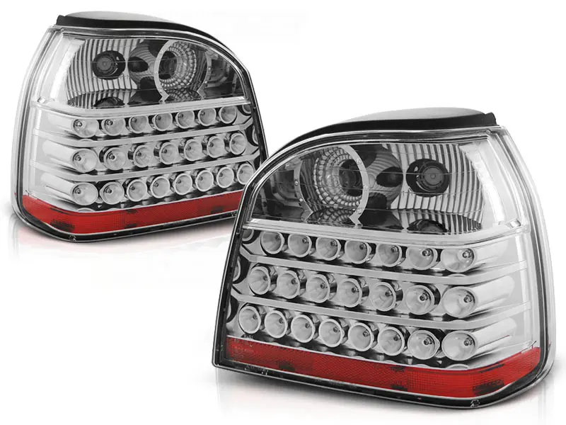 Baklykter  LED Volkswagen GOLF 3 1991-1997 CHROME  – bilde 2