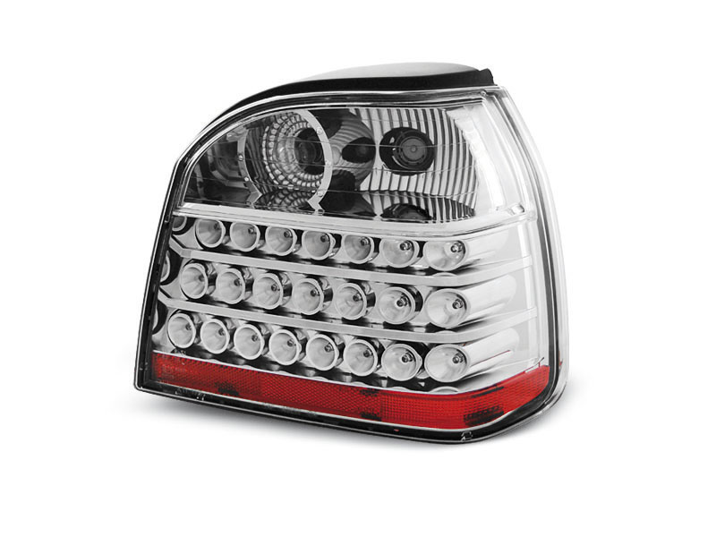 Baklykter  LED Volkswagen GOLF 3 1991-1997 CHROME  – bilde 3