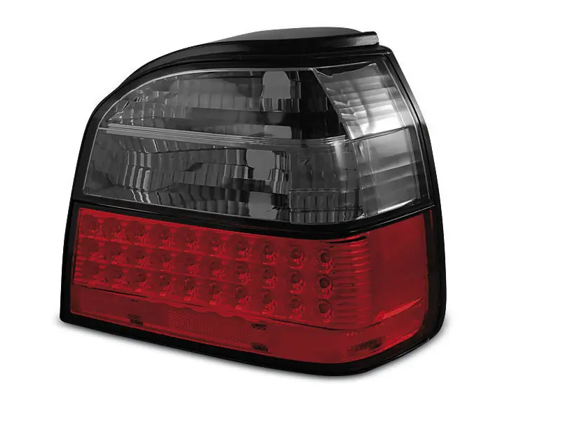 Baklykter LED Volkswagen GOLF 3 1991-1997 RED SMOKE – bilde 3