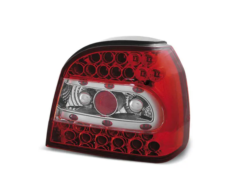 Baklykter  LED Volkswagen GOLF 3 1991-1997 RED WHITE – bilde 2
