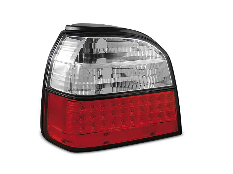 Baklykter LED Volkswagen GOLF 3 1991-1997 RED WHITE – bilde 3