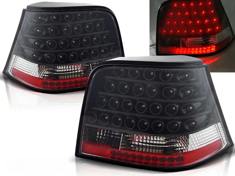 Baklykter LED Volkswagen GOLF 4 1997-2003 BLACK