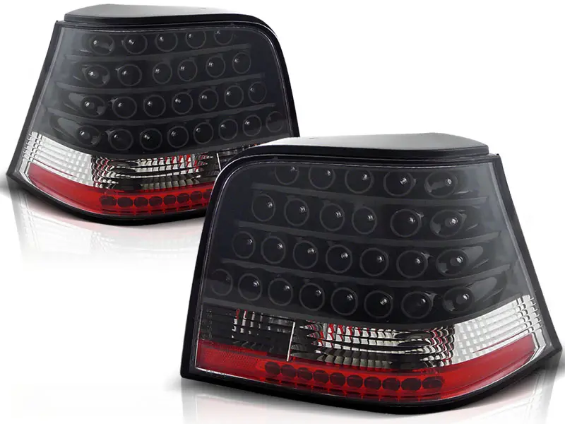 Baklykter LED Volkswagen GOLF 4 1997-2003 BLACK – bilde 2