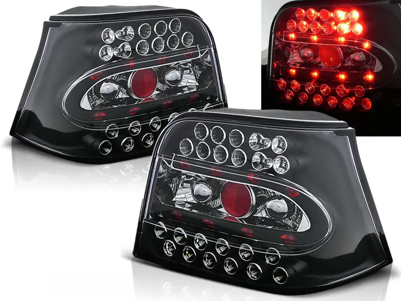 Baklykter LED Volkswagen GOLF 4 1997-2003 BLACK