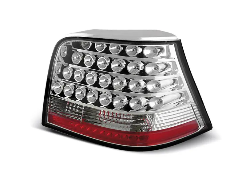 Baklykter LED Volkswagen GOLF 4 1997-2003 CHROME – bilde 3