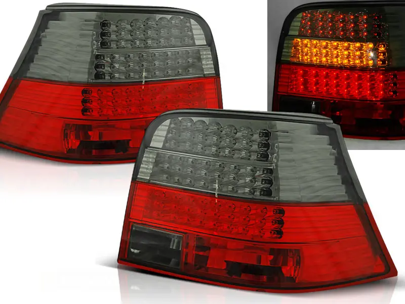 Baklykter LED VOLKSWAGEN GOLF 4 1997-2003 RED SMOKE