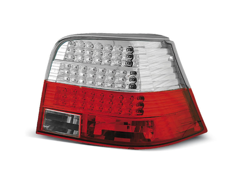Baklykter LED VOLKSWAGEN GOLF 4 1997-2003 RED WHITE – bilde 3