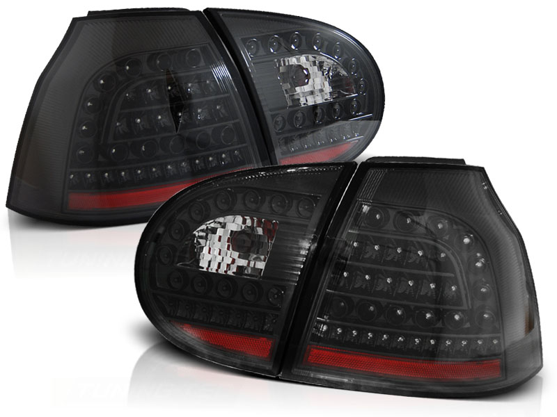 Baklykter LED Volkswagen GOLF 5 2003-2009 BLACK – bilde 2
