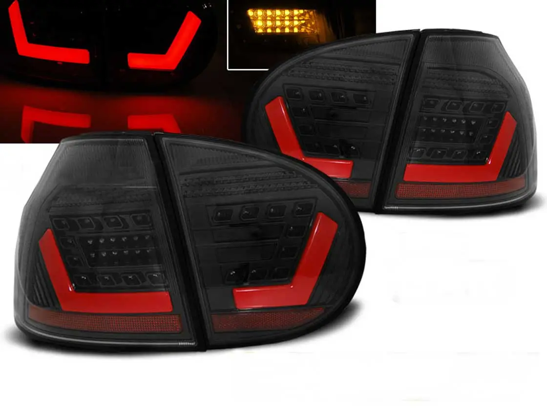 Baklykter LED Volkswagen GOLF 5 2003-2009 BLACK