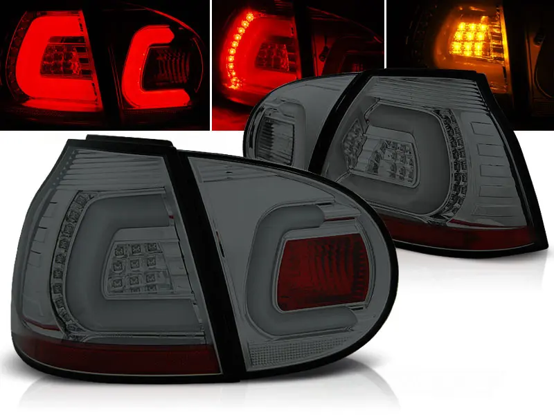 Baklykter LED Volkswagen GOLF 5 2003-2009 SMOKE – bilde 2
