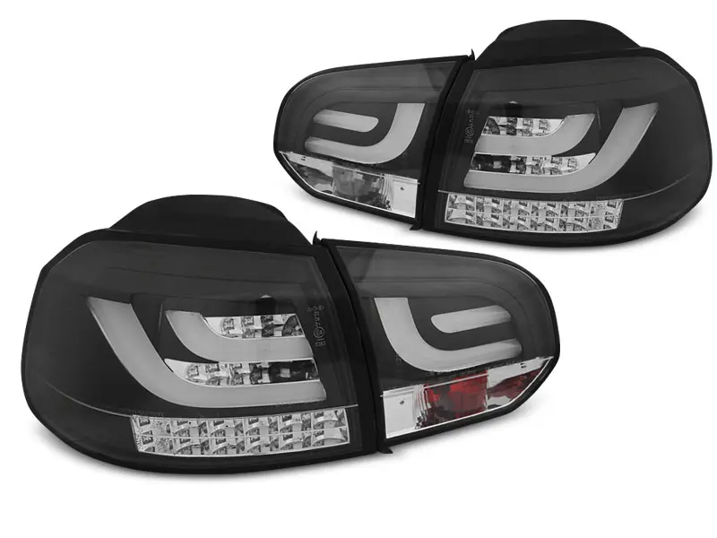 Baklykter LED VOLKSWAGEN GOLF 6 2008-2012 BLACK Image 9