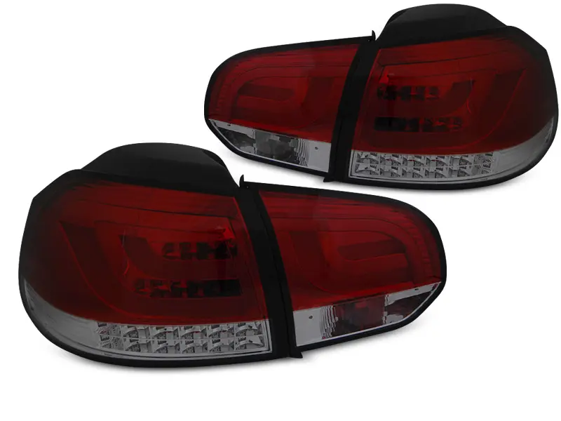 Baklykter LED VOLKSWAGEN GOLF 6 2008-2012 RED SMOKE Image 5