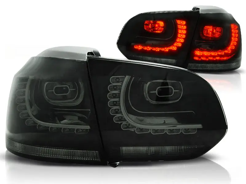 Baklykter LED Volkswagen GOLF 6 2008-2012 SMOKE – bilde 2
