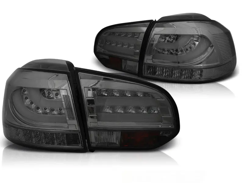 Baklykter LED Volkswagen GOLF 6 2008-2012 SMOKE Image 1