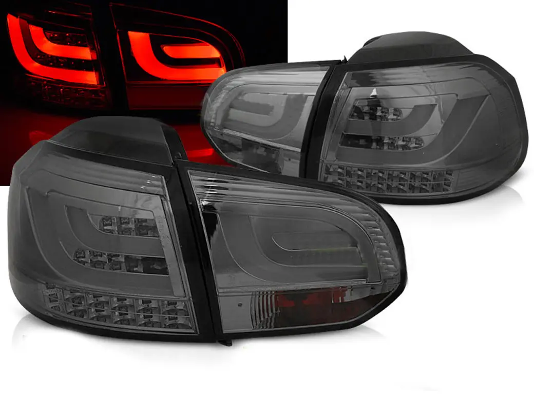 Baklykter LED VOLKSWAGEN GOLF 6 2008-2012 SMOKE