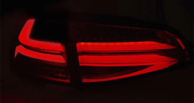 Baklykter LED VOLKSWAGEN GOLF 7 2013-2017 RED SMOKE – bilde 2