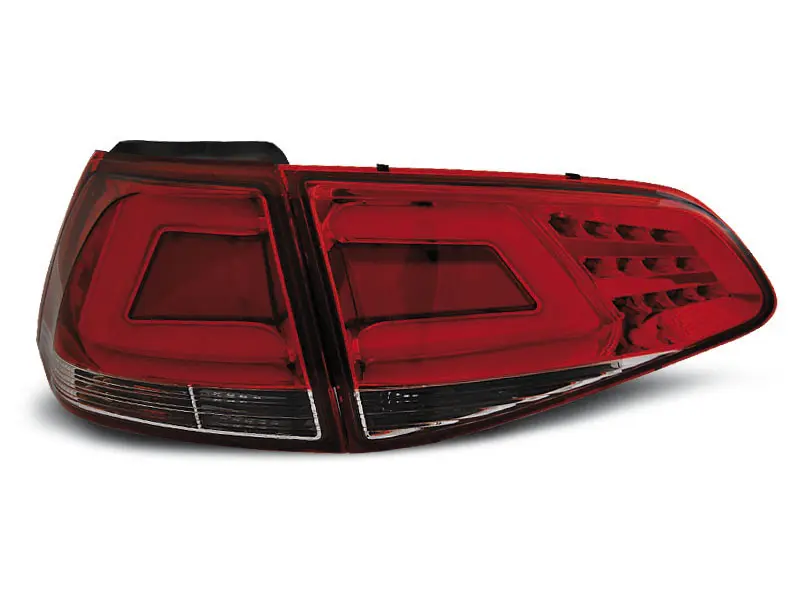 Baklykter LED VOLKSWAGEN GOLF 7 2013-2017 RED WHITE – bilde 4