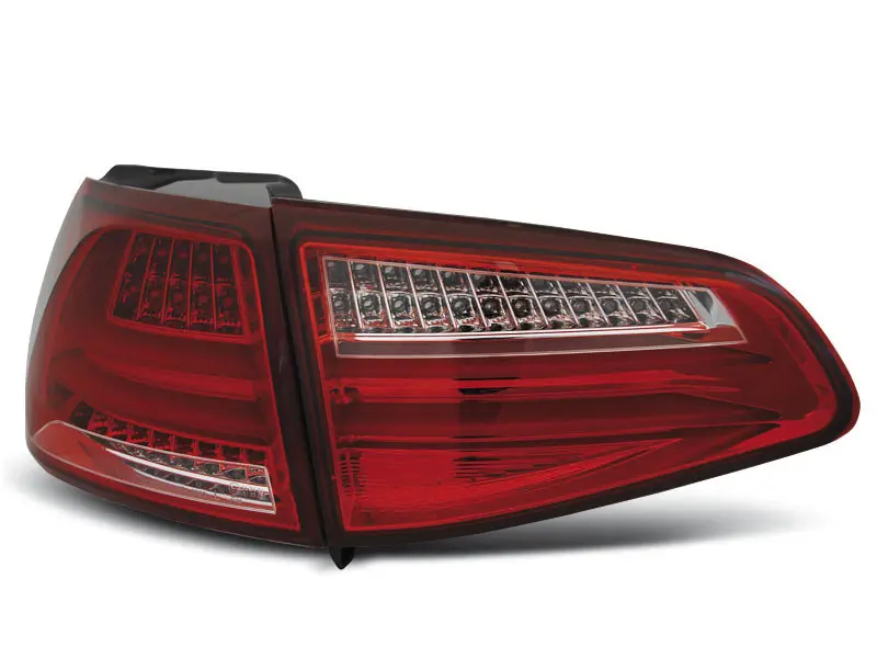 Baklykter LED VOLKSWAGEN GOLF 7 2013-2017 RED WHITE – bilde 7