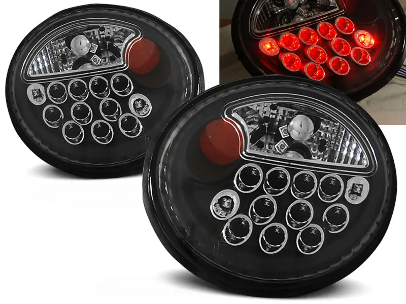 Baklykter LED Volkswagen NEW BEETLE 1998-2005 BLACK