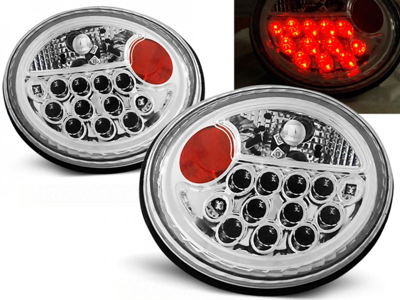 Baklykter LED VOLKSWAGEN NEW BEETLE 1998-2005 CHROME