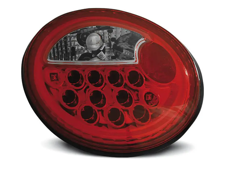 Baklykter LED VOLKSWAGEN NEW BEETLE 1998-2005 RED WHITE Image 3
