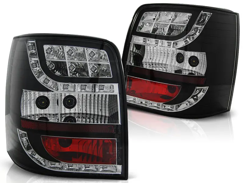 Baklykter LED Volkswagen PASSAT B5 1996-2000 BLACK – bilde 2