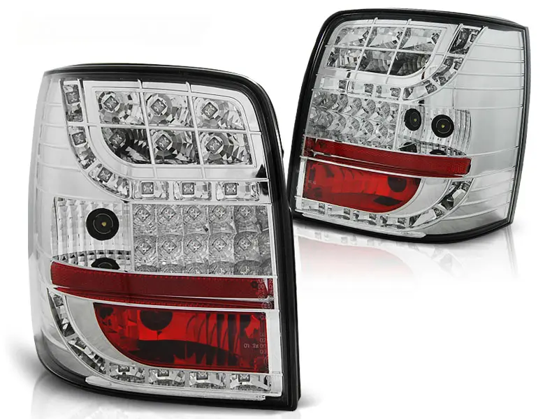 Baklykter LED Volkswagen PASSAT B5 1996-2000 CHROME INDICATOR