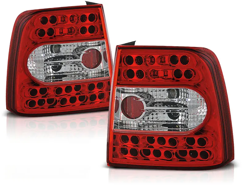 Baklykter LED Volkswagen PASSAT (B5) 1996-2000 SEDAN RED WHITE – bilde 2