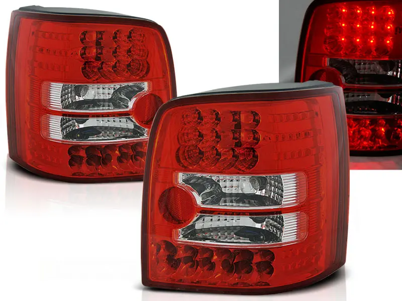 Baklykter LED VOLKSWAGEN PASSAT (B5) 1996-2000 VARIANT RED WHITE