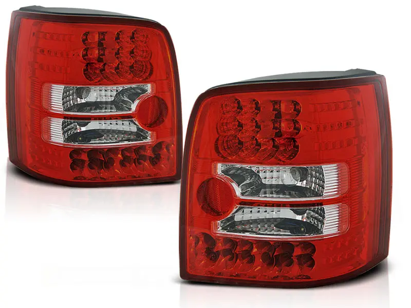 Baklykter LED VOLKSWAGEN PASSAT (B5) 1996-2000 VARIANT RED WHITE – bilde 2