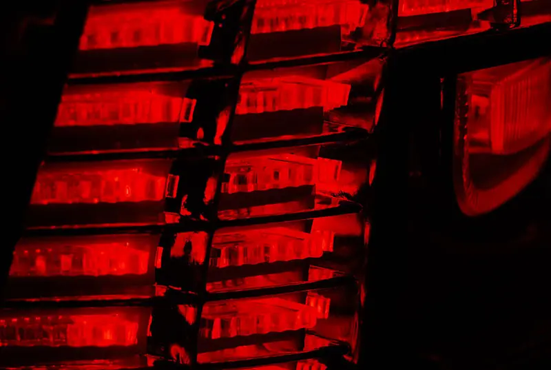 Baklykter LED Volkswagen PASSAT (B7) 2010-2014 RED SMOKE Image 3
