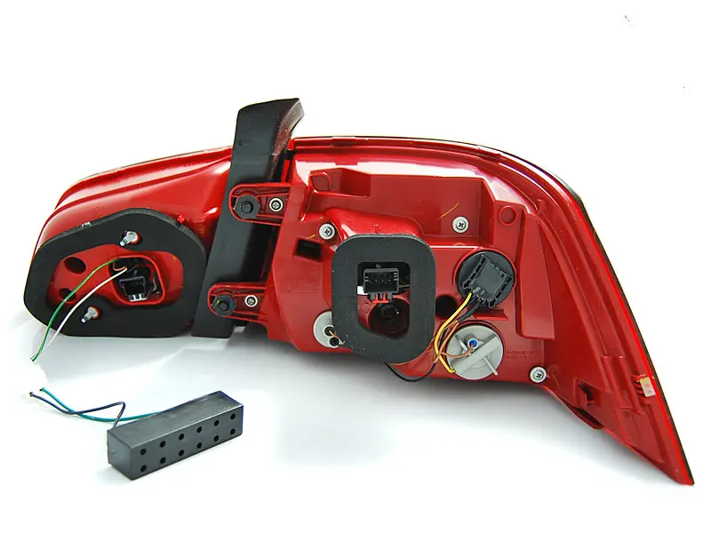 Baklykter LED Volkswagen PASSAT (B7) 2010-2014 RED SMOKE Image 4