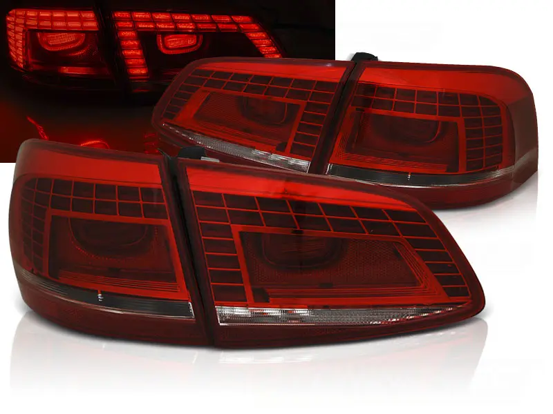 Baklykter LED VOLKSWAGEN PASSAT (B7) VARIANT 2010-2014 RED WHITE