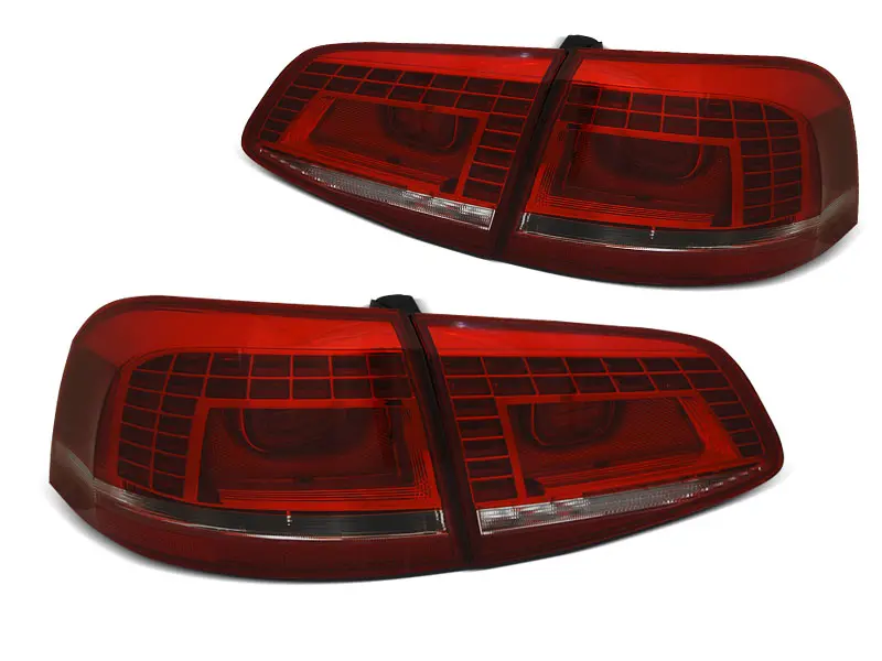 Baklykter LED VOLKSWAGEN PASSAT (B7) VARIANT 2010-2014 RED WHITE – bilde 5