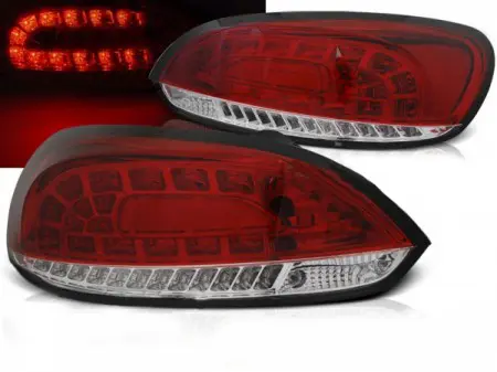 Baklykter LED VOLKSWAGEN SCIROCCO III 2008-2014 RED WHITE 