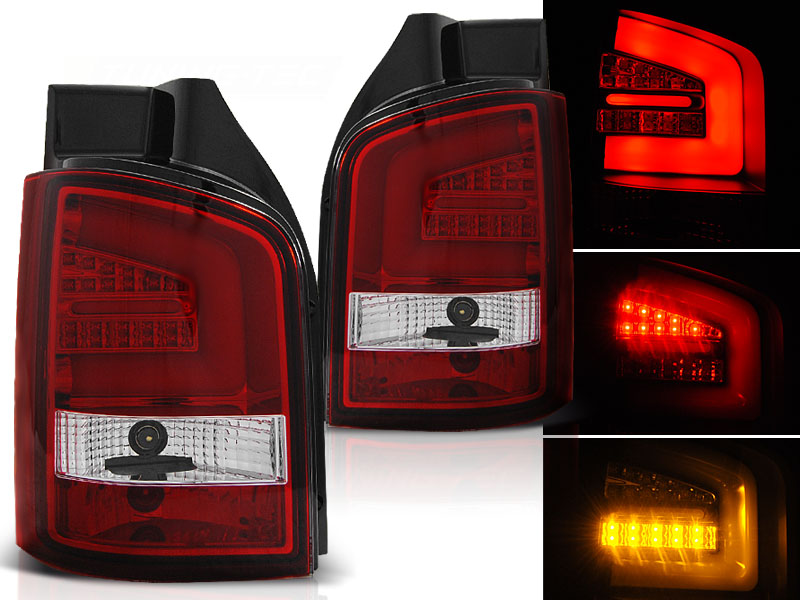 Baklykter LED VOLKSWAGEN T5 2003-2009 R-W