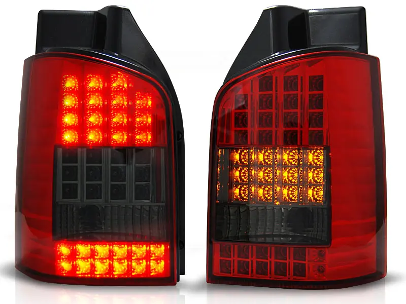 Baklykter LED VOLKSWAGEN T5 2003-2009 RED SMOKE