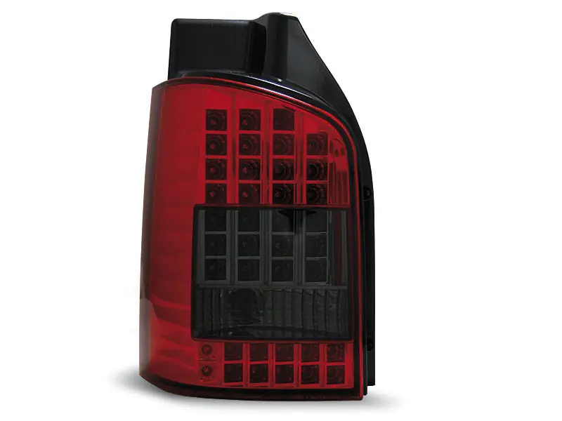 Baklykter LED VOLKSWAGEN T5 2003-2009 RED SMOKE – bilde 2