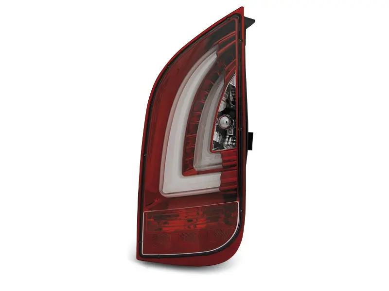 Baklykter LED VOLKSWAGEN UP! 2011-> / SKODA CITIGO 2011-> RED WHITE – bilde 3
