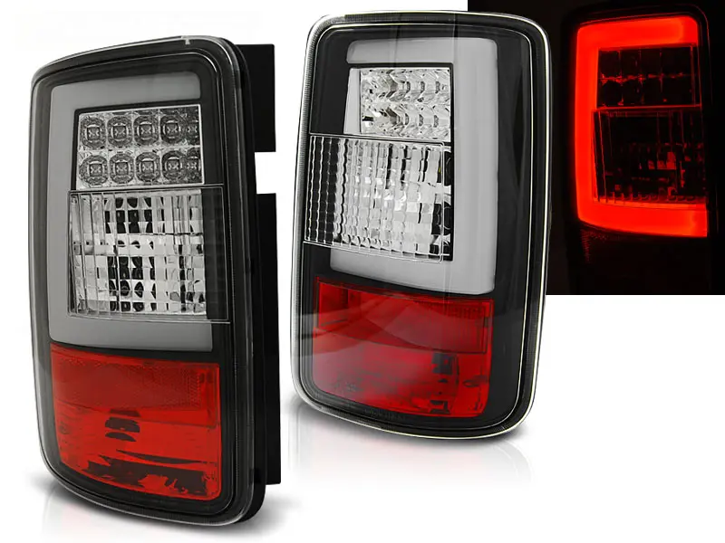 Baklykter LED VW Caddy III 2003 - 2015 │ BLACK Image 1