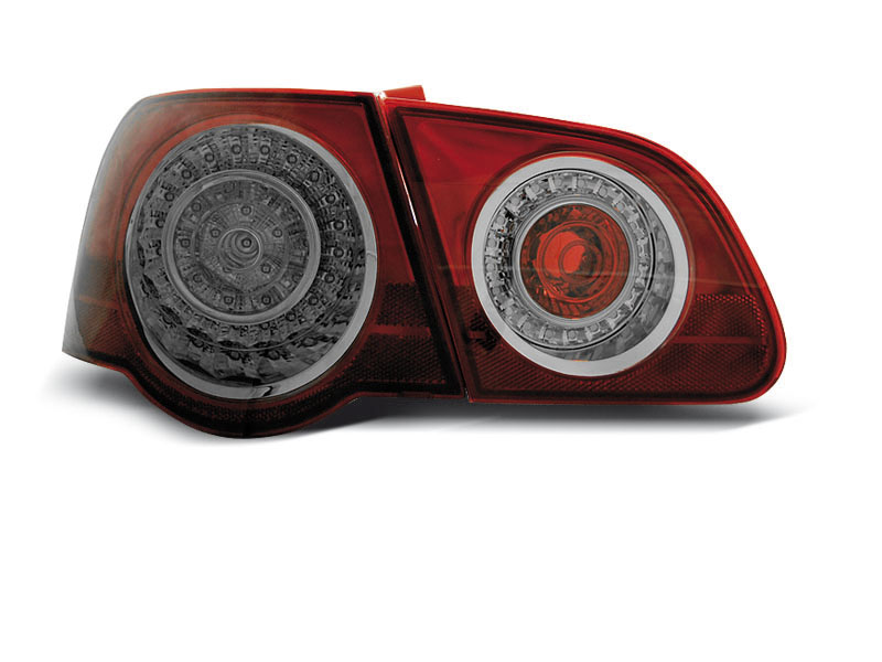 Baklykter LED VW PASSAT B6 (3C) 2005-2010 RED SMOKE – bilde 3