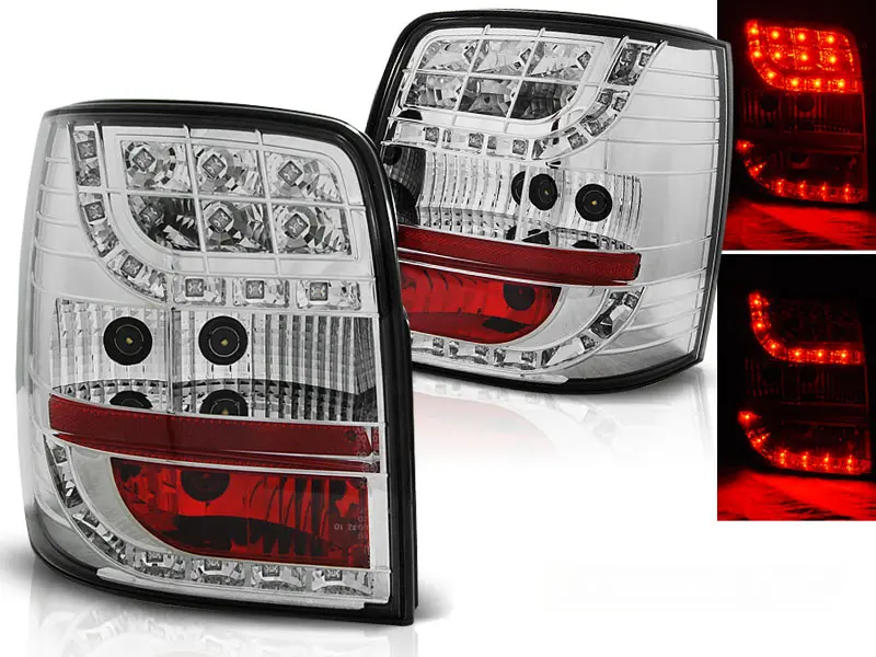 Baklykter LED VW Passat B6 Variant 2005 - 2010 │ CHROME