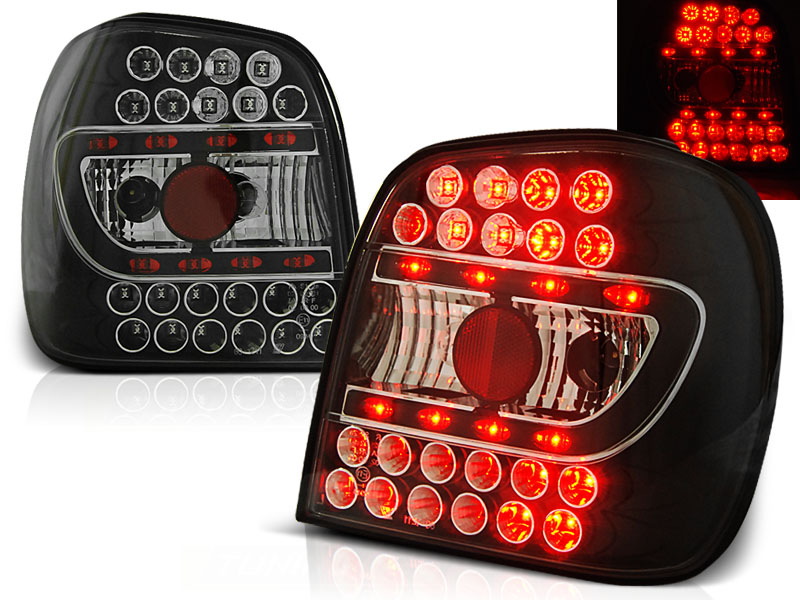 Baklykter LED VW Polo III 1994 - 1999 │ BLACK