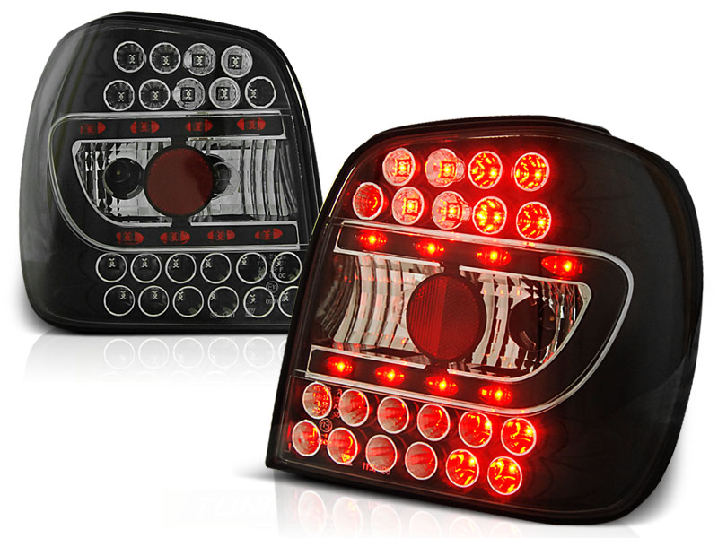 Baklykter LED VW Polo III 1994 - 1999 │ BLACK – bilde 2