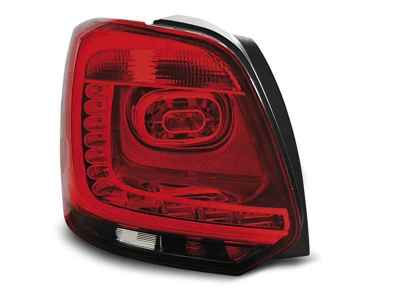 Baklykter LED VW Polo V 2009 - 2014 │ RED SMOKE – bilde 3