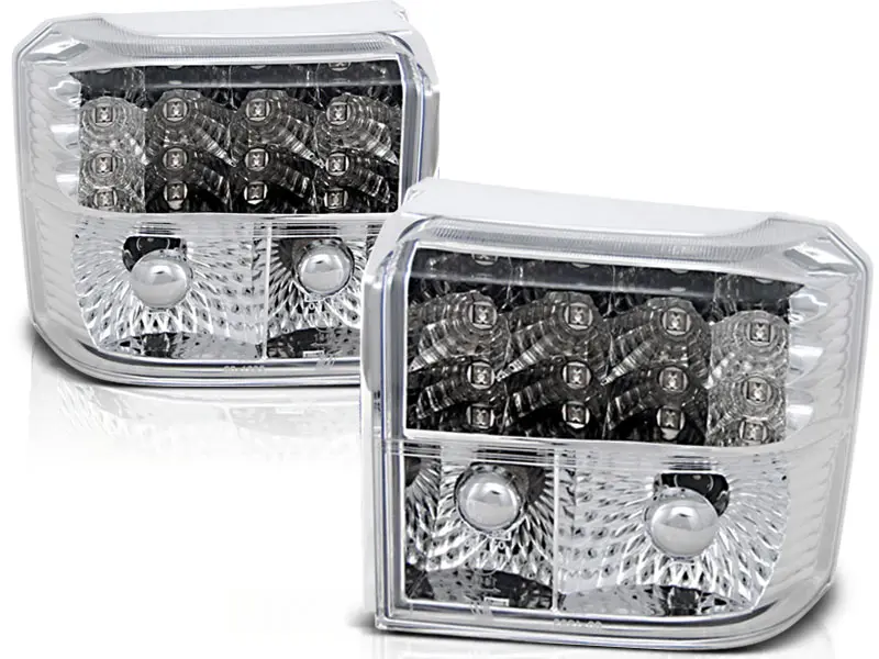 Baklykter LED VW T4 1990 - 2003 │ CHROM