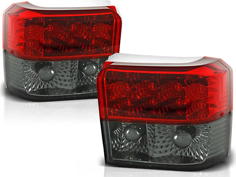 Baklykter LED VW T4 1990 - 2003 │ RED SMOKE – bilde 2