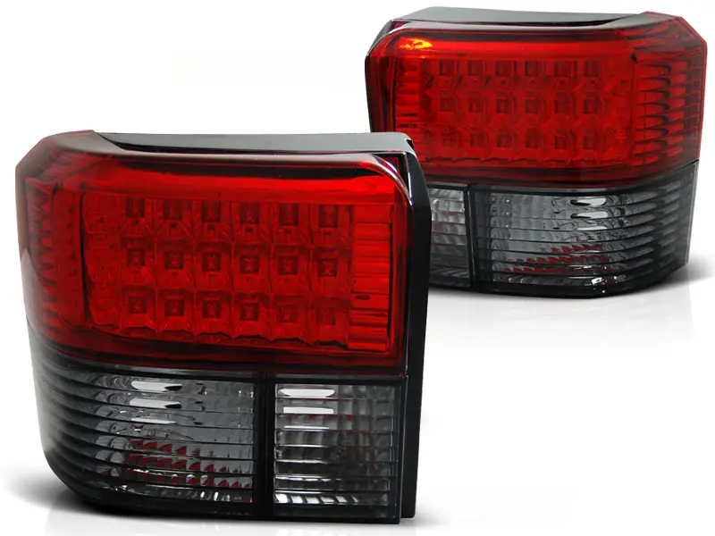Baklykter LED VW T4 1990-2003 RED SMOKE  – bilde 2